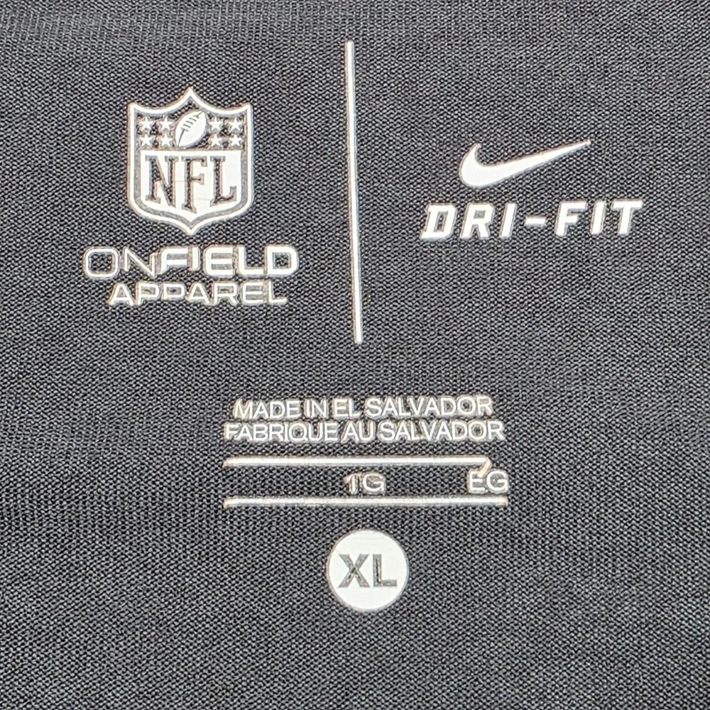 Nike Seattle Seahawks Salute to Service Women's XL Shirt Camo 3/4 Sleeve Dri-Fit